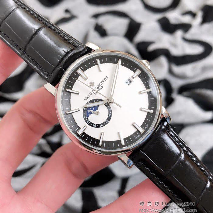 江詩丹頓 Vacheron Constantin 進口8217全自動機械機芯 316精鋼錶帶 男士腕表  wssb4156